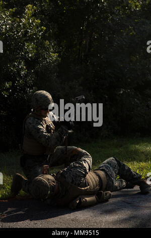 On Sept. 14, 2017, Marines from 2nd Battalion, 8th Marine Regiment, 2nd ...