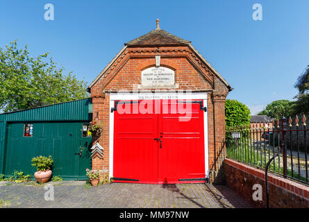 The Old Fire Station built in 1831 in New Alresford, a small town or village in Hampshire, southern England, UK Stock Photo
