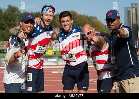 U.S. Marine Corps Lance Corporal Michael Sousa Docarmo attends the