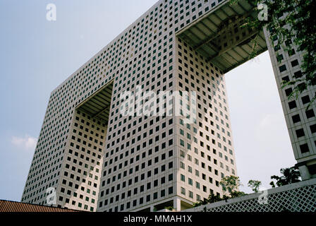 Modern Architecture - The Elephant Chang Building in Chatuchak in Bangkok in Thailand in Southeast Asia Far East. Skyscraper Tower Wanderlust Travel Stock Photo