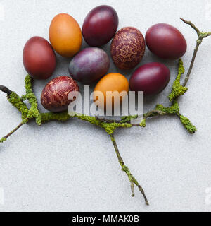 Easter eggs Stock Photo