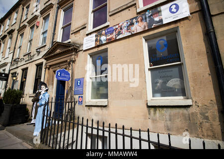 The Jane Austen Centre gay street Bath England UK Stock Photo