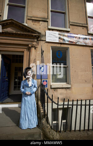 The Jane Austen Centre gay street Bath England UK Stock Photo