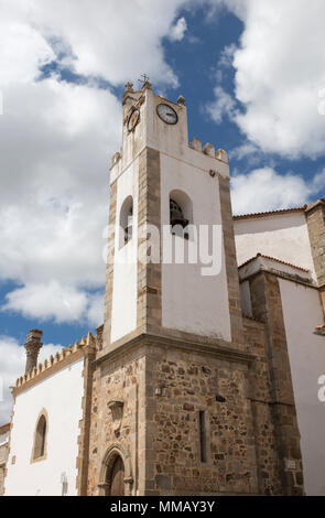 Parish Church of Nuestra Señora de los Milagros in Zalamea de la Serena, Badajoz, Spain Stock Photo