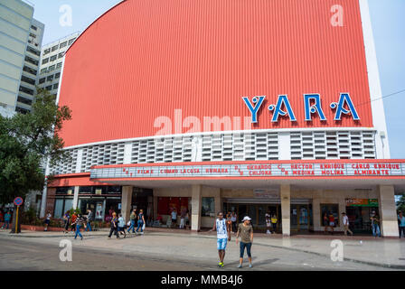 theater Yara, havana, cuba Stock Photo