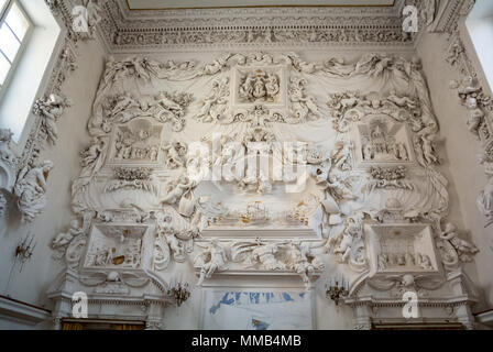 Oratorio del Rosario di Santa cita, Palermo, Sicily, Italy Stock Photo