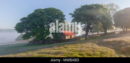 Emsworthy Barn Stock Photo