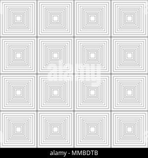 Repeating monochrome square pattern design Stock Vector Image & Art - Alamy