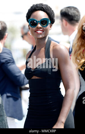 Cannes, France. 10th May, 2018. Lupita Nyongo'o at the '355' photocall during the 71st Cannes Film Festival at Majestic Beach Pier on May 10, 2018 in Cannes, France Credit: Geisler-Fotopress/Alamy Live News Stock Photo
