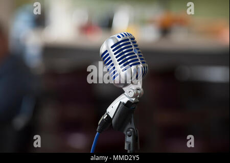 Vintage Shure Model 55 microphone Stock Photo