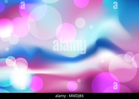 Floating soap foam 3d bubbles for flyer background. Water wallpaper and realistic shampoo splash, pool and bathroom, summer brochure or poster template, party invitation theme Stock Vector