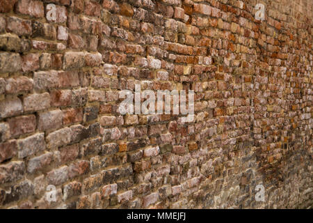 Brickwall In Perspective Stock Photo