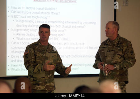 Maj. Gen. Malcolm Frost, Center For Initial Military Training Commander ...