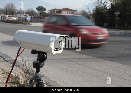 Autovelox speed control Stock Photo