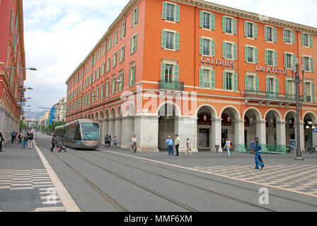 Shopping center Lafayette, Place Masséna, Nice, Côte d'Azur,  Alpes-Maritimes, South France, France, Europe Stock Photo - Alamy