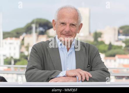 Marin Karmitz poses at the photo call of 'Tribute To Marin Karmitz' during the 71st Cannes Film Festival at Palais des Festivals in Cannes, France, on 11 May 2018. | usage worldwide Stock Photo