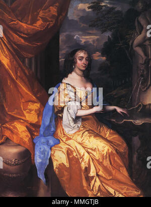 .  English: Anne Hyde, Duchess of York  Anne Hyde, Duchess of York, 1637 - 1671. First wife of James VII and II. circa 1661. Anne Hyde, Duchess of York Stock Photo