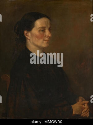 Juliette Courbet 1874 By Gustave Courbet Stock Photo Alamy