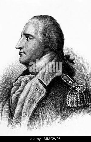 . Benedict Arnold.  . 1879. Engraving by   Henry Bryan Hall  (1808–1884)    Alternative names Henry Bryan, Sr. Hall; Henry Bryan I Hall; Henry Bryan, I Hall; Henry Bryan Hall I; Henry Hall  Description English engraver and portrait painter  Date of birth/death 11 May 1808 25 April 1884  Location of birth/death London Morrisania, New York  Authority control  : Q5718777 VIAF:?33537625 ISNI:?0000 0000 8218 2709 ULAN:?500025827 LCCN:?n88023548 RKD:?35462 WorldCat      After John Trumbull  (1756–1843)     Description American painter and artist  Date of birth/death 6 June 1756 10 November 1843  Loc Stock Photo