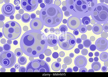Modern geometrical circles, bubbles, sphere or ellipses background pattern abstract. Vector illustration graphic. Stock Vector