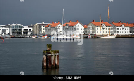 Marina at Marstrand, Sweden Stock Photo