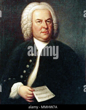 Johann Sebastian Bach. Portrait of the German Baroque