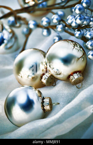 Christmas ornaments - holiday still life Stock Photo