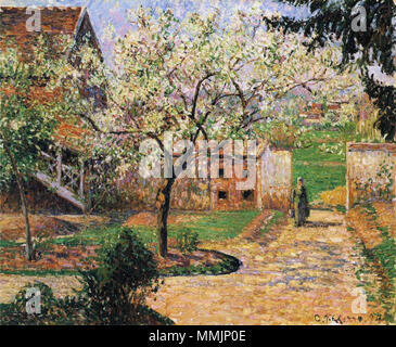 Camille Pissarro, Flowering Plum Tree, Éragny (Plumier en fleurs à ...
