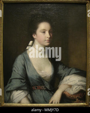 Portrait of Isabella Carr, Later the Countess of Erroll circa 1761 by