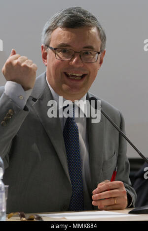 Torino, Italy. 11th May 2018. Italian philosopher Maurizio Ferraris is  guest of 2018 Torino Book Fair. Credit: Marco Destefanis/Alamy Live News  Stock Photo - Alamy