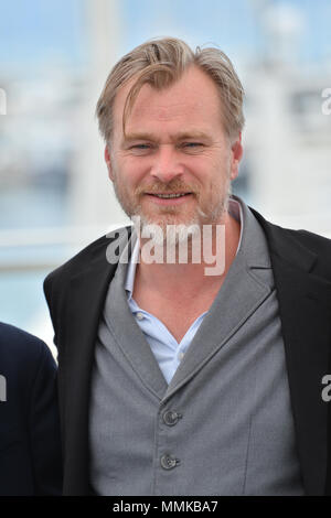 Cannes, France. 12th May 2018. Christopher Nolan at the photocall for 'Rendez-Vous with Christopher Nolan' at the 71st Festival de Cannes Picture: Sarah Stewart Credit: Sarah Stewart/Alamy Live News Credit: Sarah Stewart/Alamy Live News Credit: Sarah Stewart/Alamy Live News Stock Photo