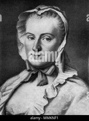 Amalie Eleonore Bernhardine Freiin von Prinzen, verm. von Guericke, als ...