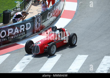 Monte-Carlo, Monaco - May 11, 2018 : Maserati A6GCM, Single Seater Racing Car Developed for Formula Two. Built Between 1951 and 1953, 11th Grand Prix  Stock Photo