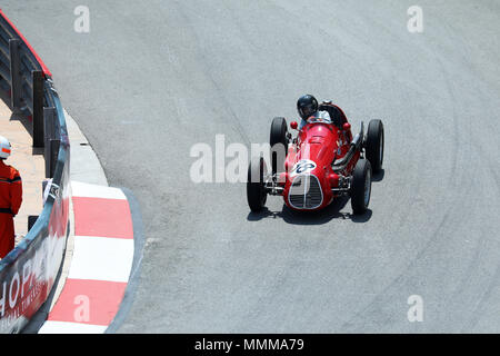 Monte-Carlo, Monaco - May 11, 2018 : Maserati A6GCM, Single Seater Racing Car Developed for Formula Two. Built Between 1951 and 1953, 11th Grand Prix  Stock Photo