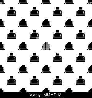 Steal toaster pattern vector seamless Stock Vector