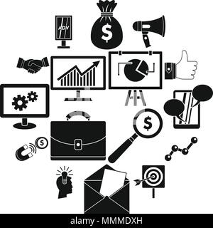Trader money icon, simple style Stock Vector Image & Art - Alamy