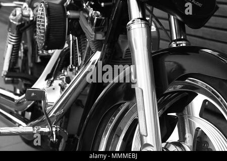 chopper motorbike Stock Photo