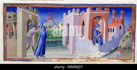 . Giovanni di paolo, paradiso 31 dante.jpg  . 1440s. see filename or category Giovanni di paolo, paradiso 31 dante Stock Photo
