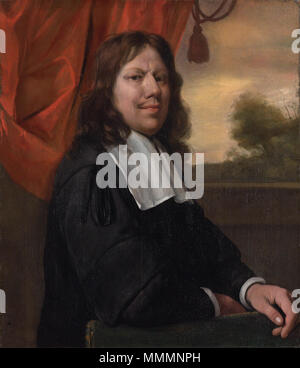 Self-portrait, by Jan Havicksz Steen Self-portrait. Circa 1670. 1670 Jan Havicksz. Steen - zelfportret Stock Photo