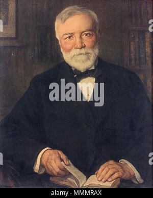 . English: Andrew Carnegie by Francis Luis Mora  . 6 May 2014, 23:55:39. F. Luis Mora 45 Andrew Carnegie by Francis Luis Mora. Stock Photo