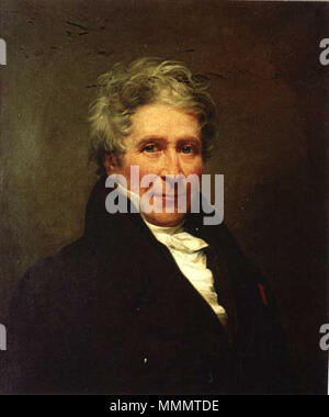 . Portrait of French writer, historian and politician Antoine Jay (1770-1854)  . Unknown date. Unknown (private collection) 50 Antoine Jay 2 Stock Photo