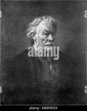 Study of an old man, Rembrandt van Rijn, 1650 Stock Photo - Alamy