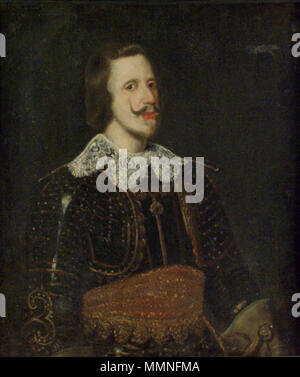 Portrait of Philip IV, King of Spain (1605-1665). circa 1652. Philip IV King of Spain Stock Photo
