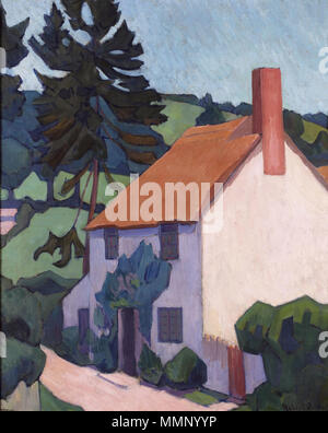 . English: A Devon Cottage (Luppitt)ca.1920 Licensing Artwork by Robert Bevan (1865-1925).  . 4 August 2008 (original upload date) (Original text: ca.1920). Colourman (talk) 22 A-Devon-Cottage Stock Photo