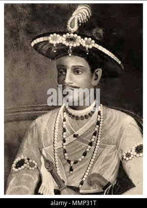 . English: Portrait of Ali Jah of Bengal, Bihar and Orissa.  . Unknown 38 Ali Jah Stock Photo