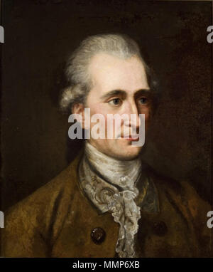 .  English: Portrait of Friedrich Heinrich Jacobi (1743-1819)  . 1780. JacobiFH Stock Photo