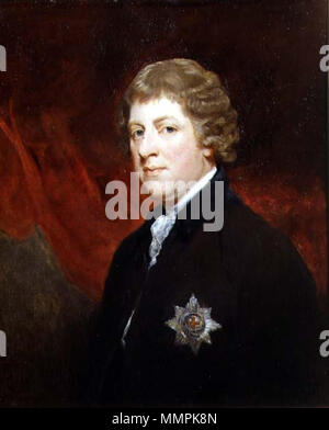 .  English: Portrait of Granville Leveson-Gower, 1st Marquess of Stafford (1721-1803)  . 1790s. 1stMarquessOfStafford Stock Photo