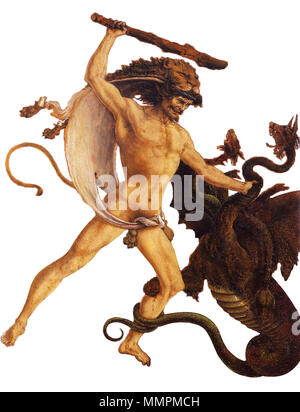 Antonio del Pollaiolo Ercole e l'Idra e Ercole e Anteo Stock Photo Alamy