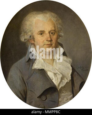 Georges-Jacques Danton (1759-1794). 1793. Schilly - Danton Stock Photo