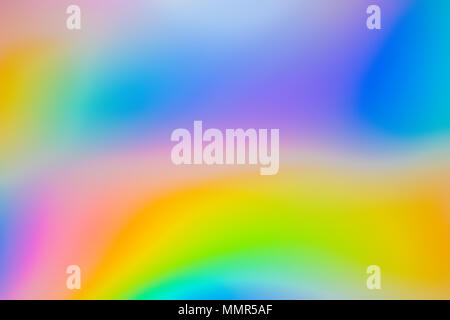 Abstract blurred gradient background in rainbow colors Stock Photo